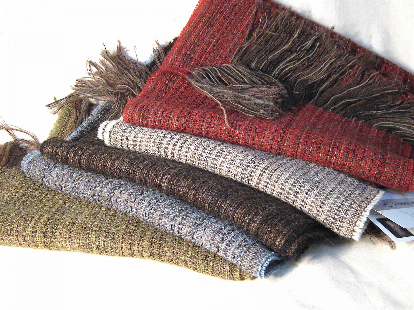 A3 Unisex Browns Weave Scarf