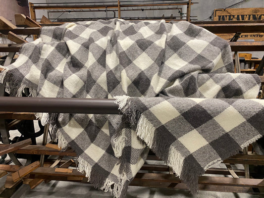 Brushed Wool Super Sized Q/K Blankets