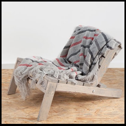 Carnival Striped BW Throws