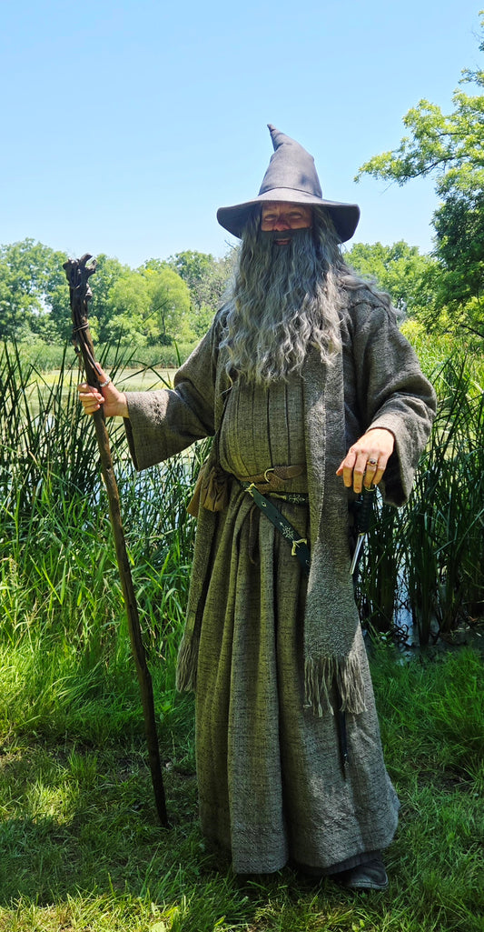 Authentic Fabric Gandalf Robe - Movie Collection