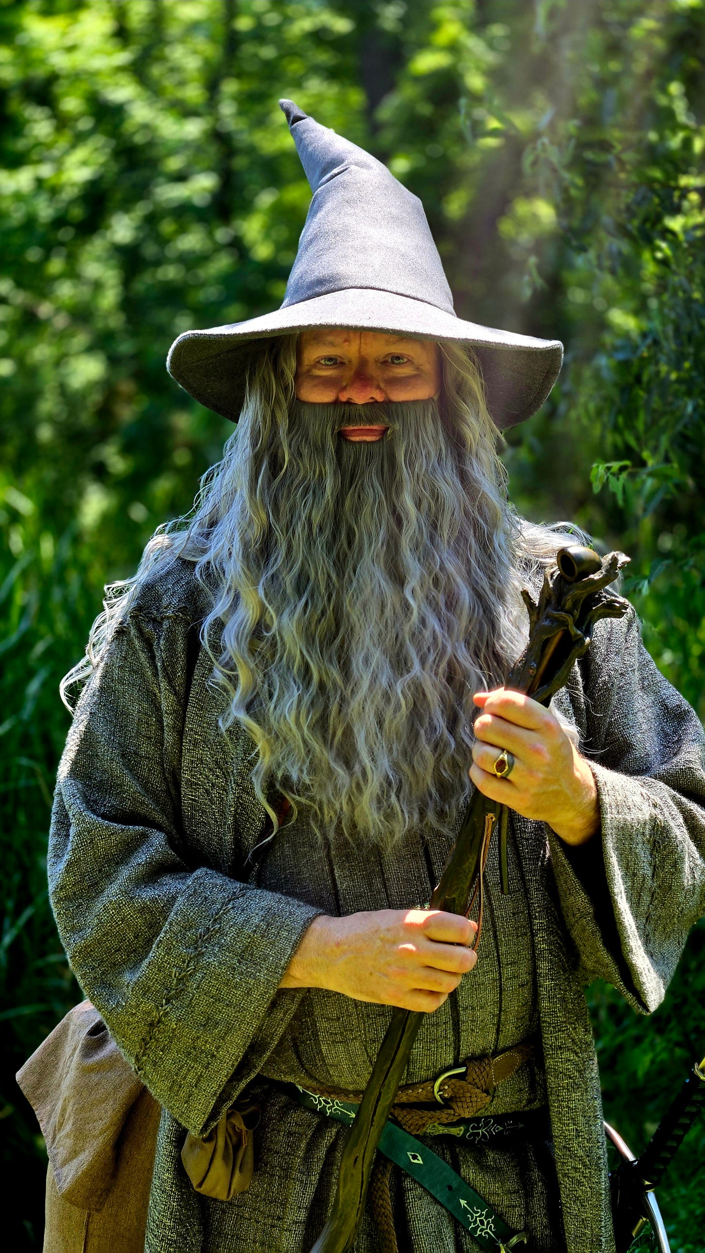 Authentic Fabric Gandalf Robe - Movie Collection