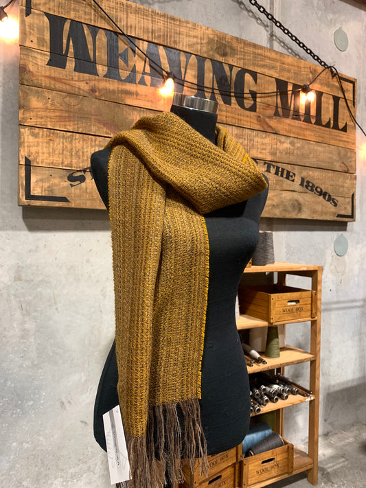 A3 Unisex Browns Weave Scarf
