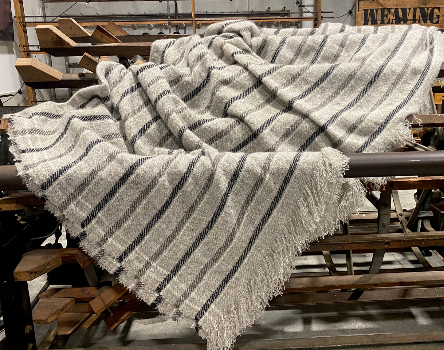 Brushed Wool Super Sized Q/K Blankets