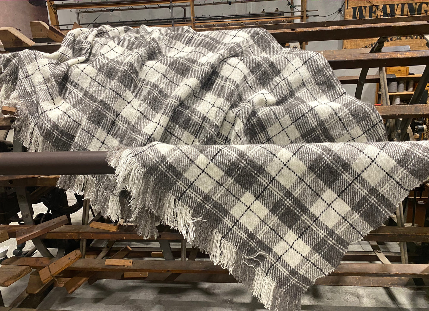 Brushed Wool Haggis Q/K Blankets