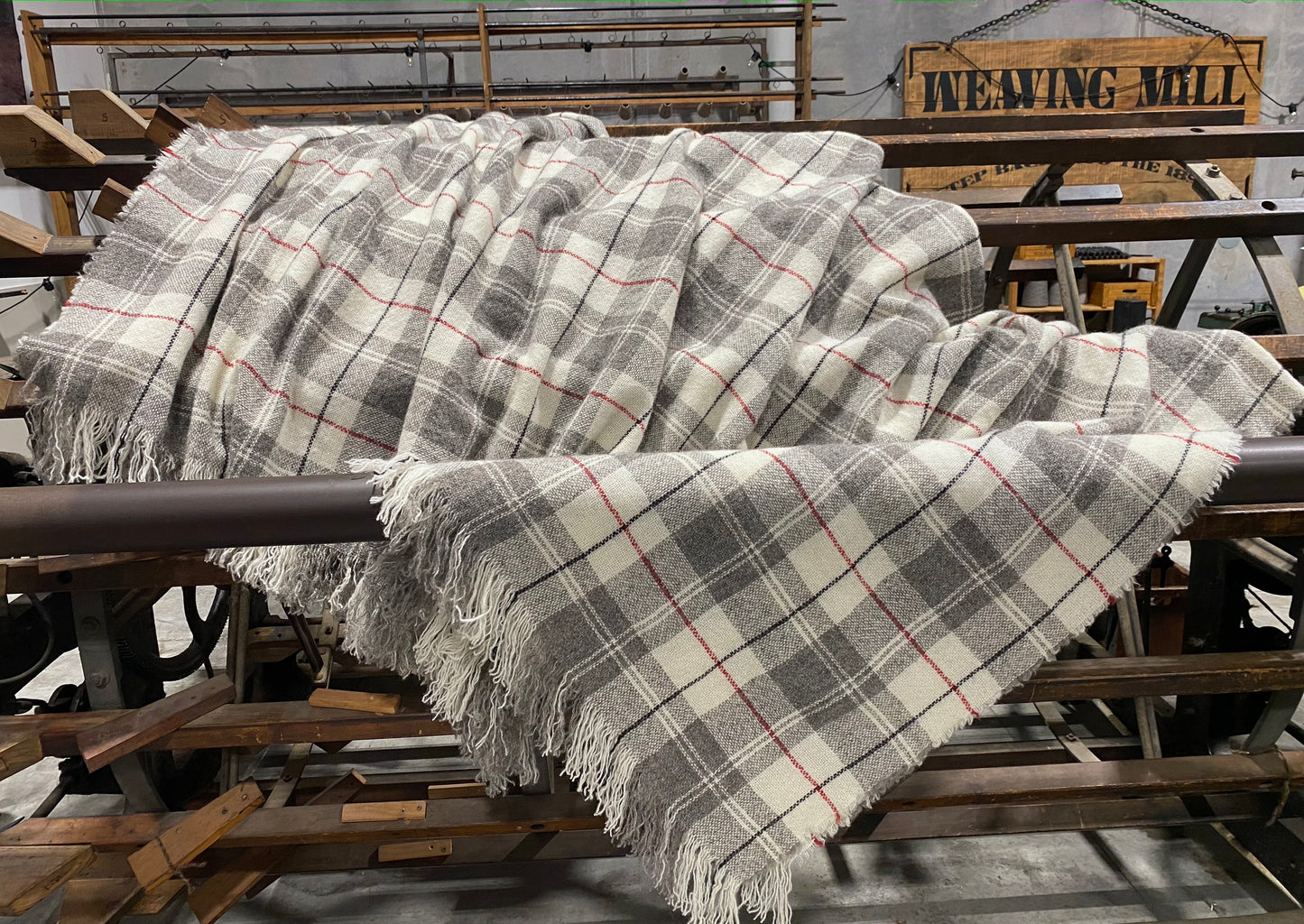 Brushed Wool Haggis Q/K Blankets