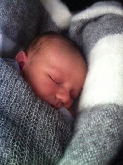 Knitted Baby Buggy Blanket