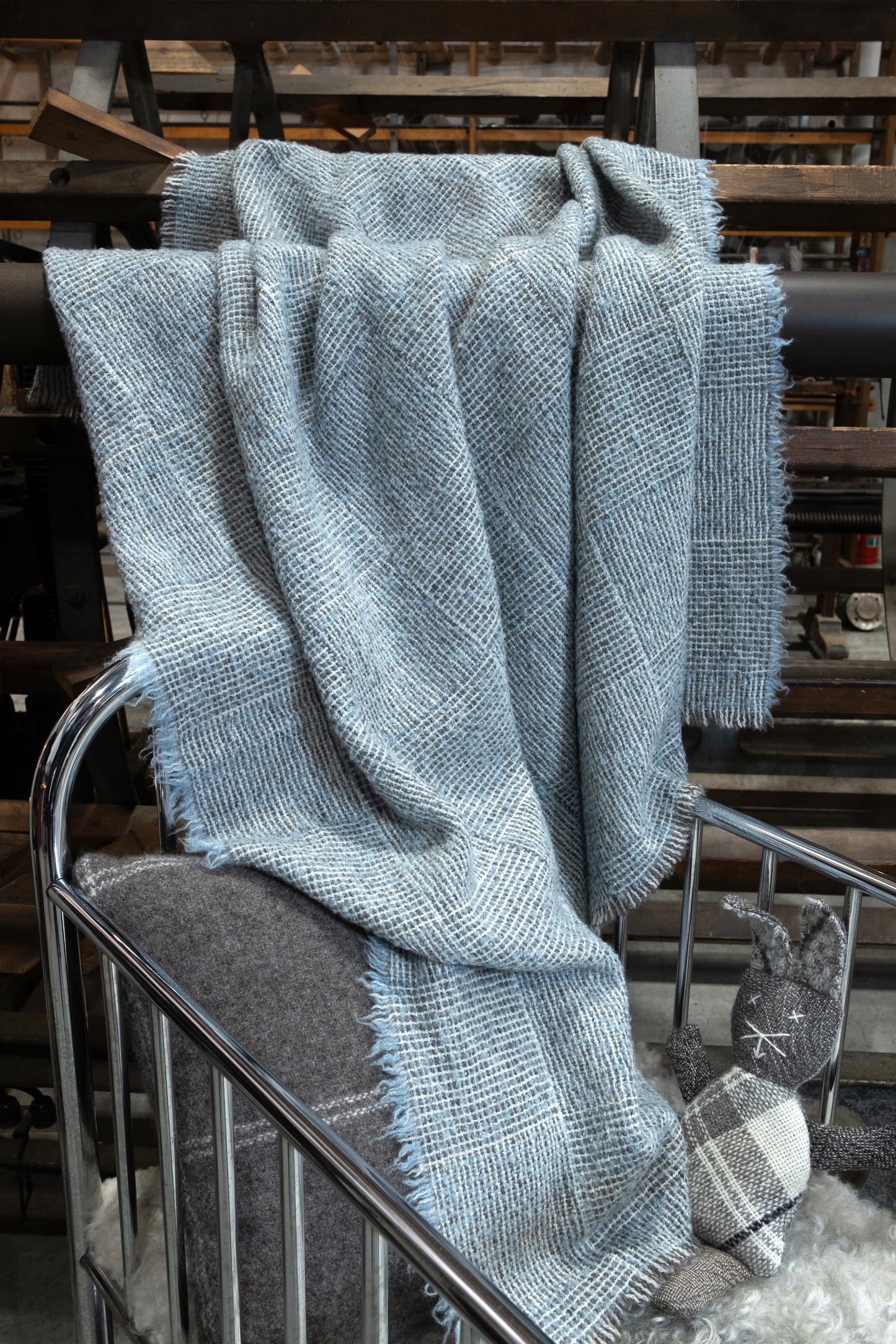 Baby Woven Chalet Cot Blanket