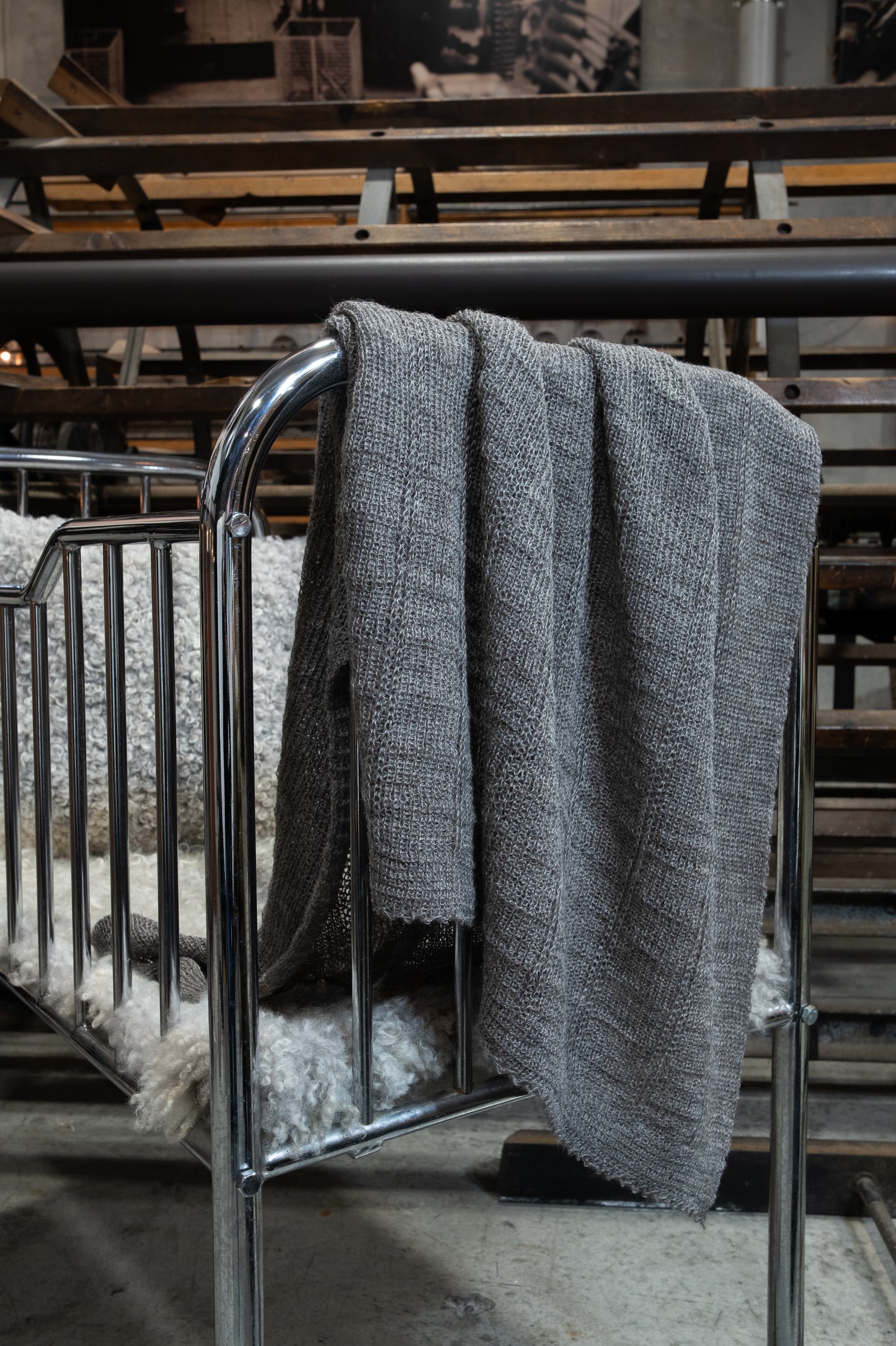 Knitted Baby Buggy Blanket