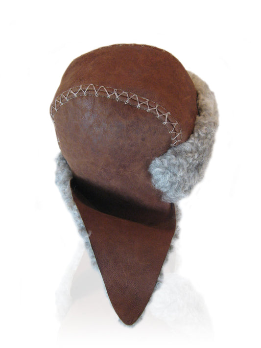 Authentic Bofur Leather Hand Crafted Pelt Hat