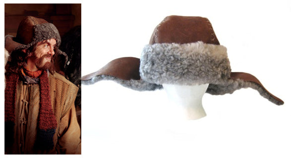 Authentic Bofur Leather Hand Crafted Pelt Hat