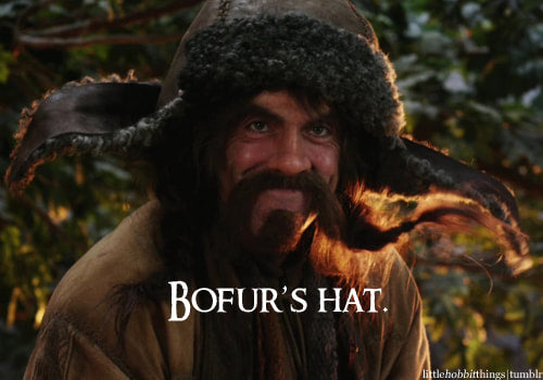 Authentic Bofur Leather Hand Crafted Pelt Hat