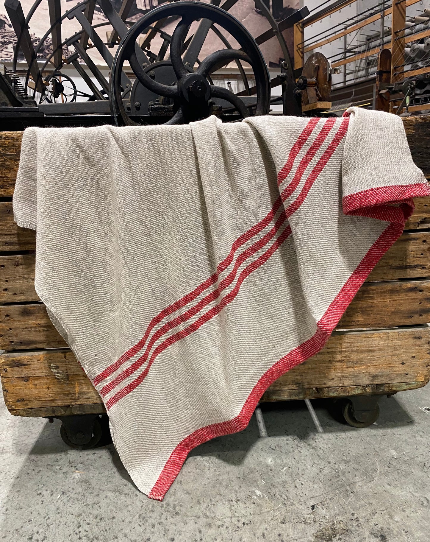 Coastline Striped Throw