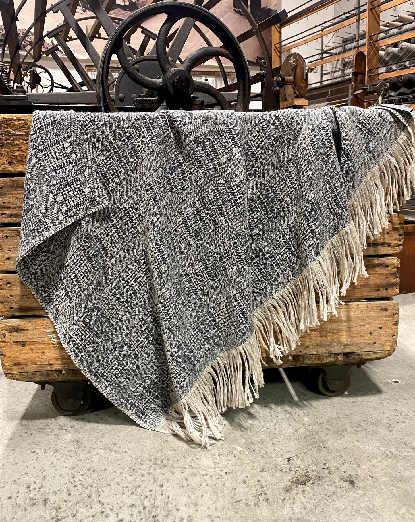 GWT2 Box -  Lustrous Summer Weight Wool Throw