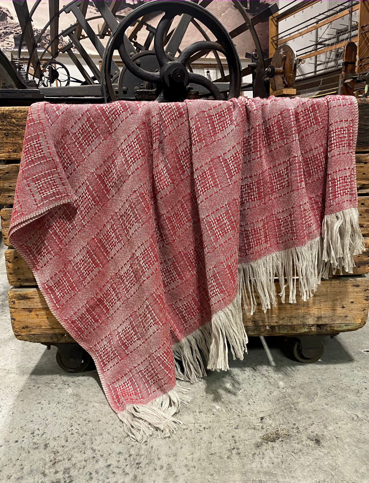 GWT2 Box -  Lustrous Summer Weight Wool Throw