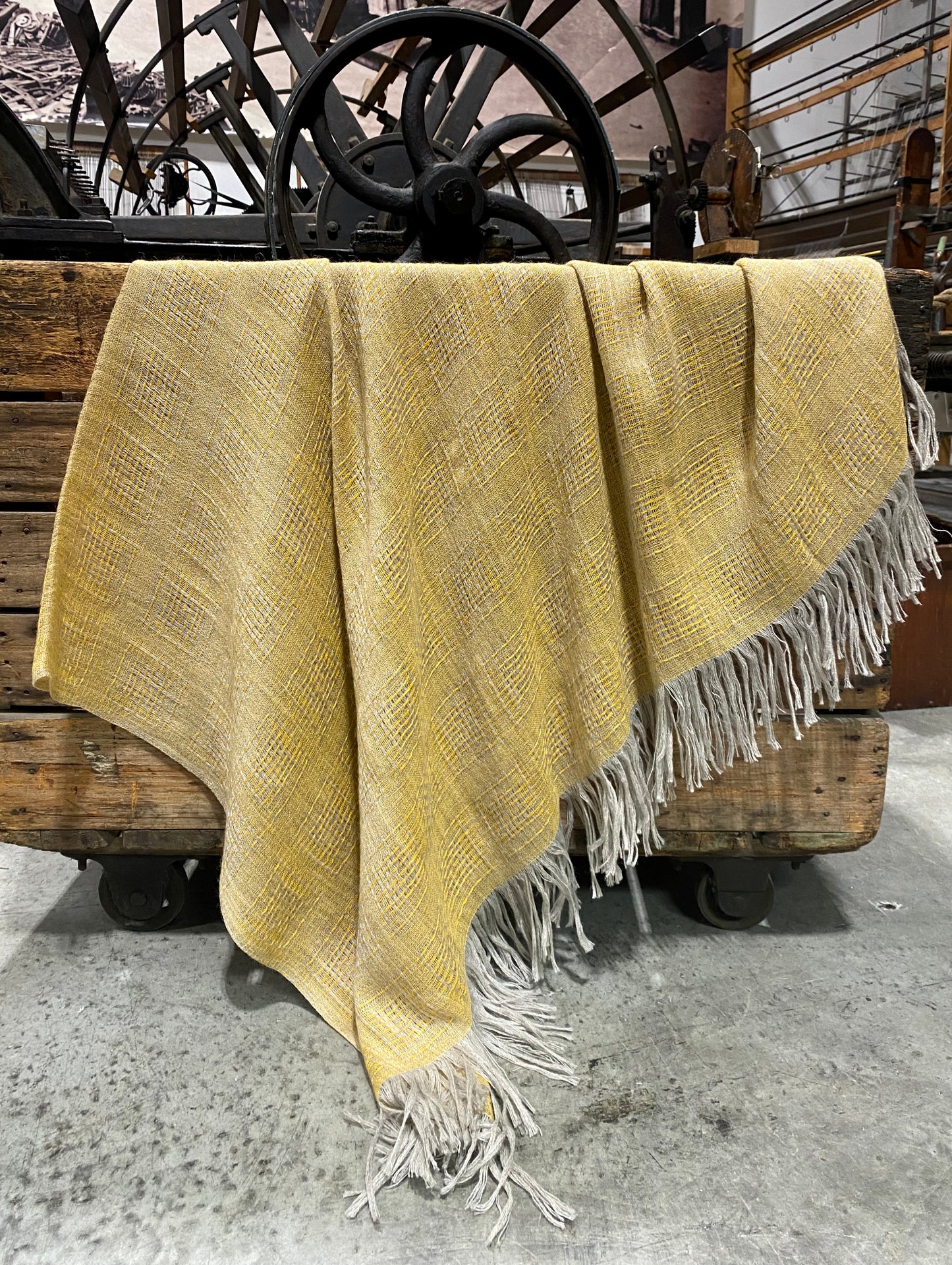 GWT2 Box -  Lustrous Summer Weight Wool Throw