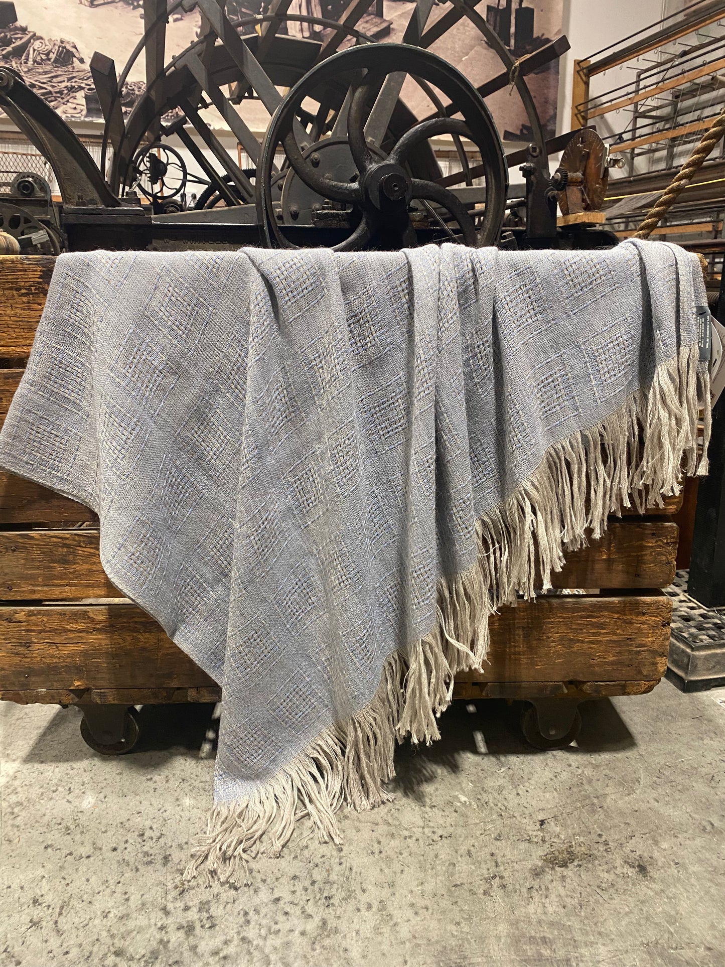 GWT2 Box -  Lustrous Summer Weight Wool Throw