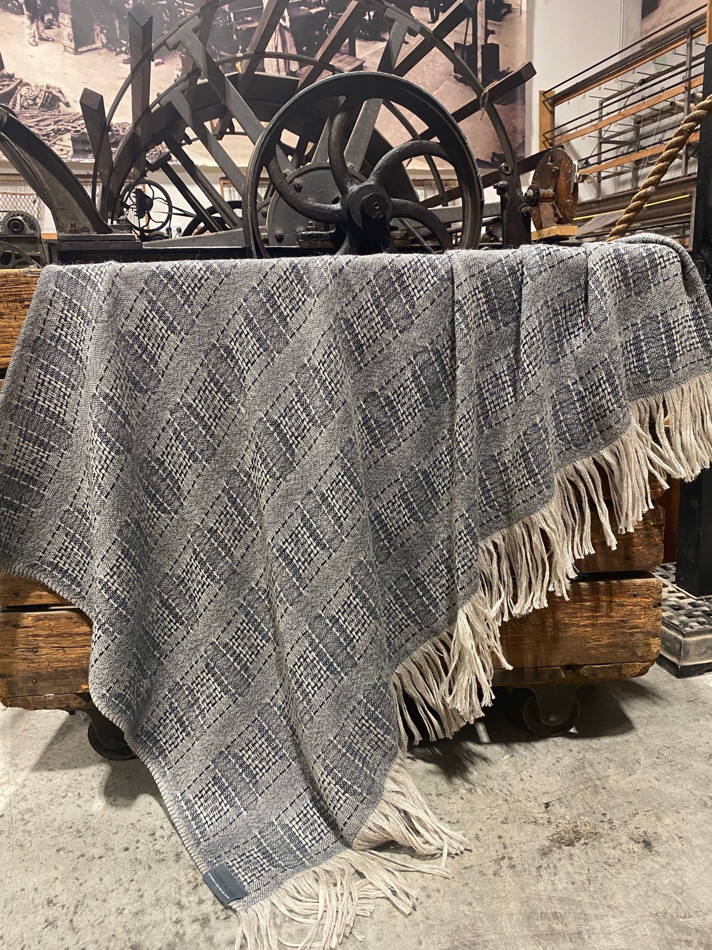 GWT2 Box -  Lustrous Summer Weight Wool Throw