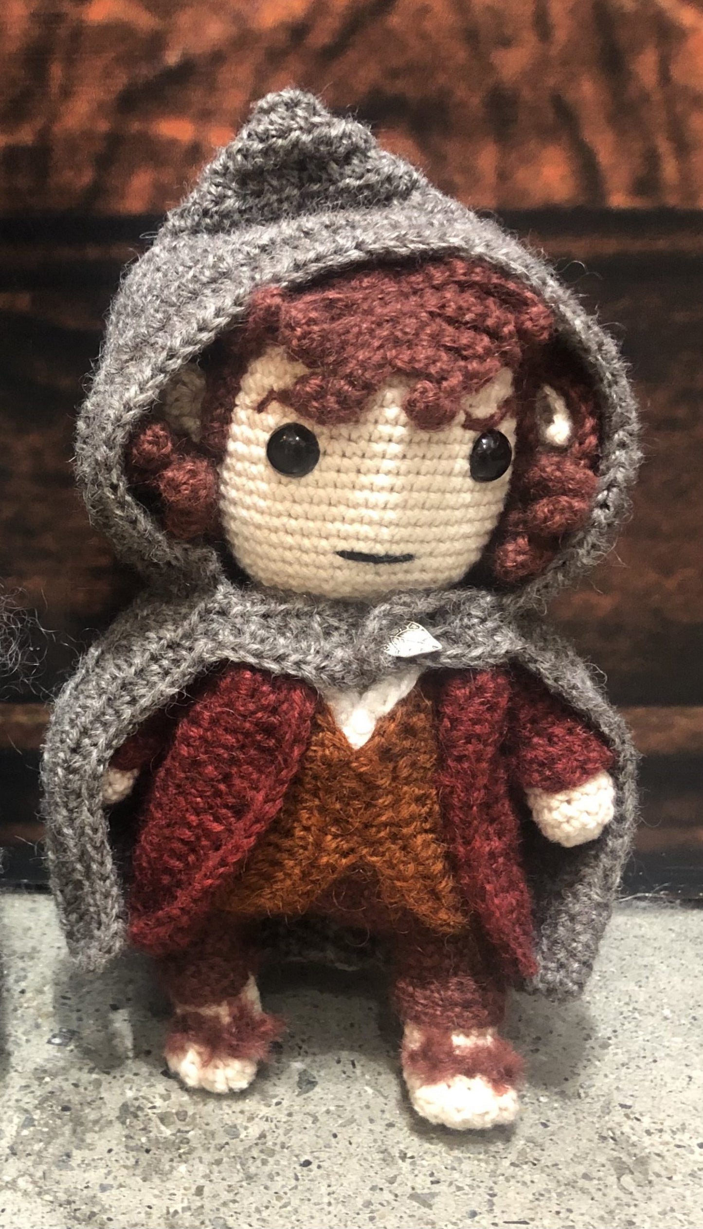 Frodo & Gandalf Crochet Characters