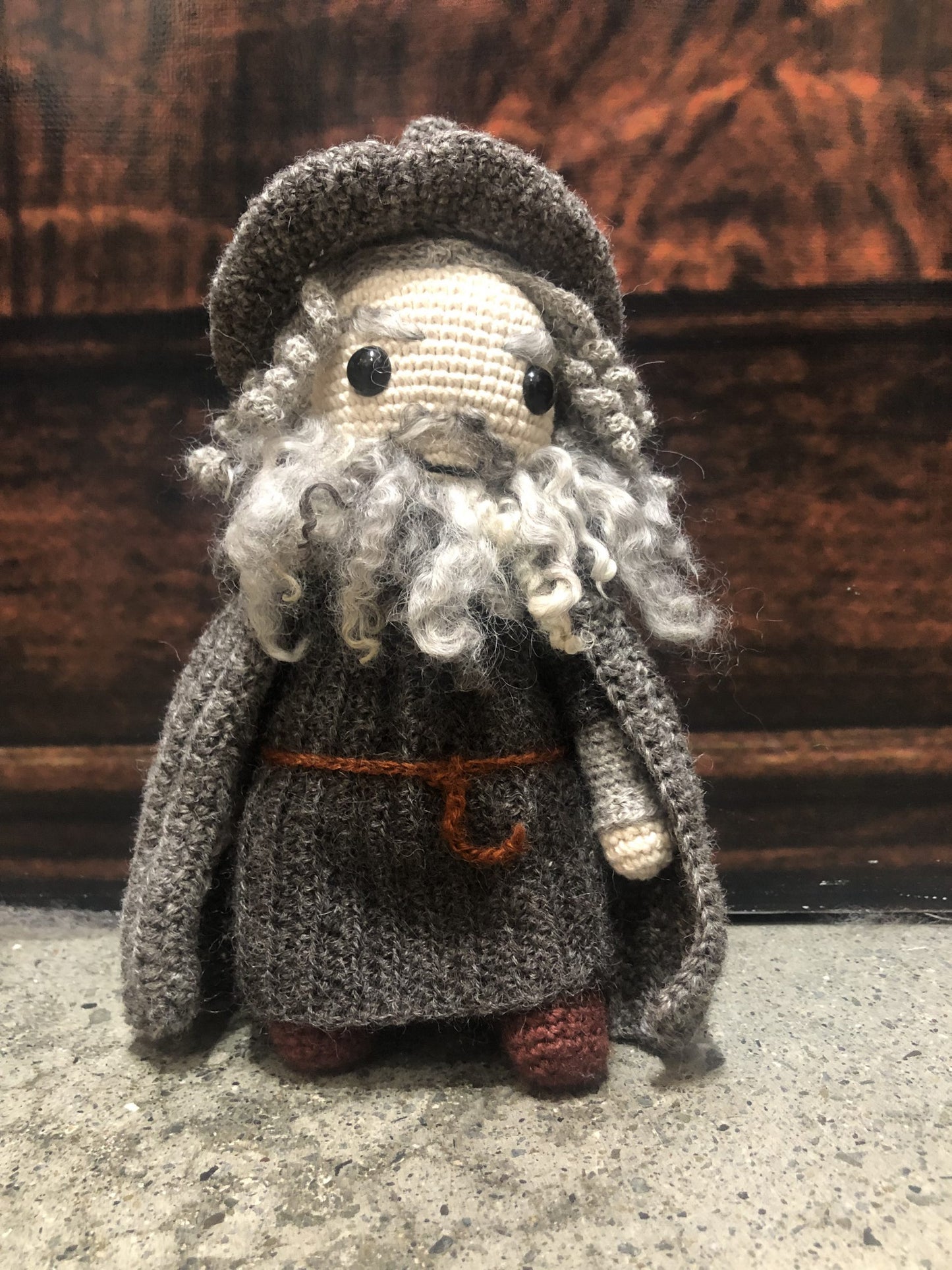 Frodo & Gandalf Crochet Characters