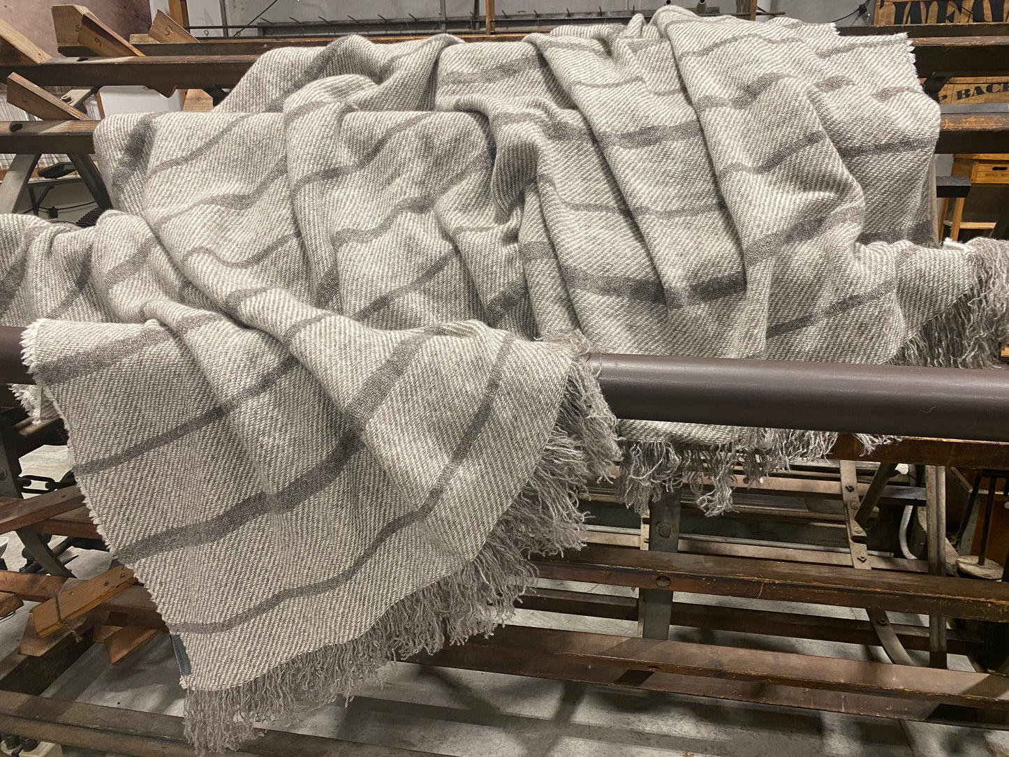 Brushed Wool Super Sized Q/K Blankets