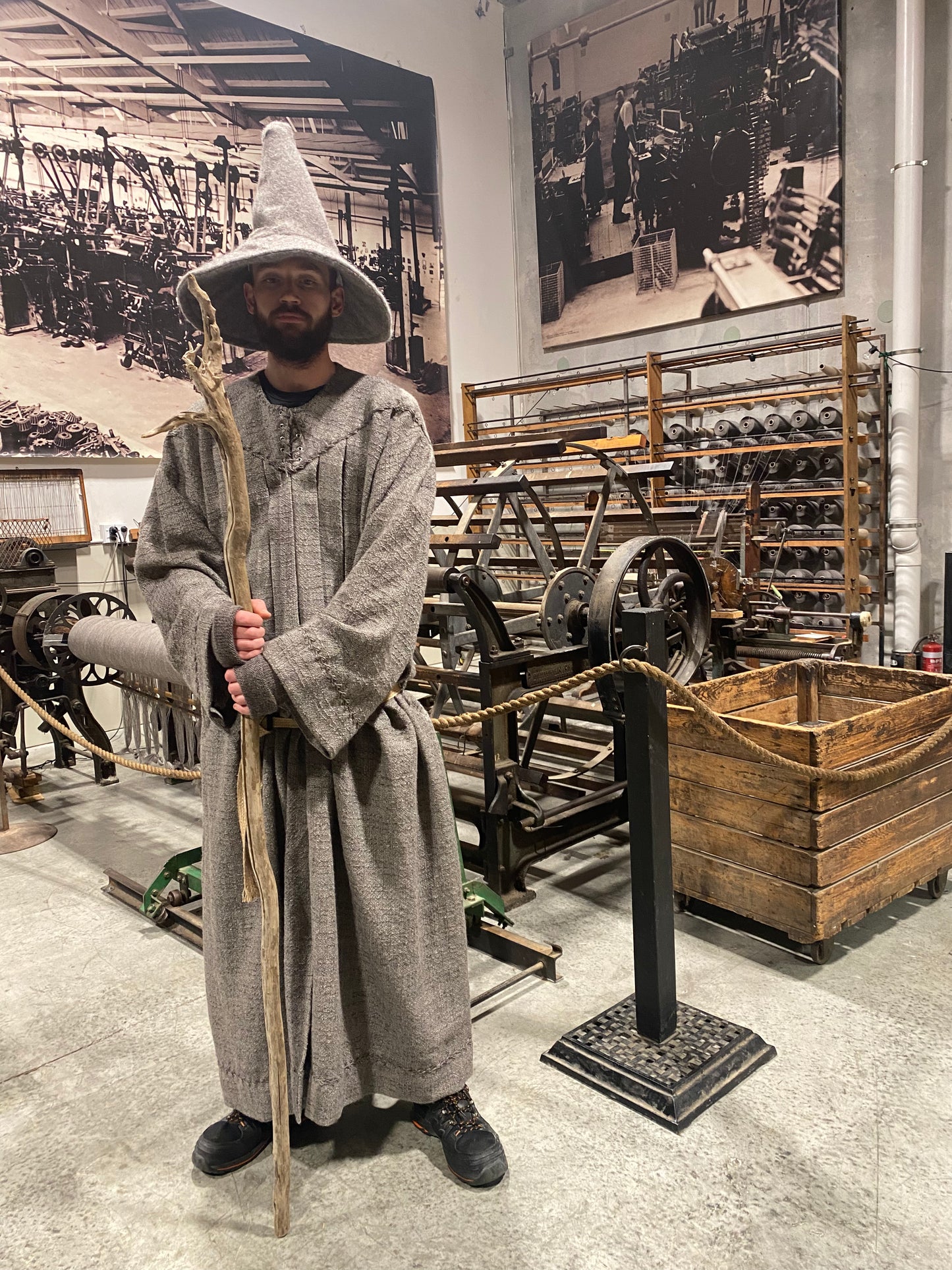 Authentic Fabric Gandalf Robe - Movie Collection