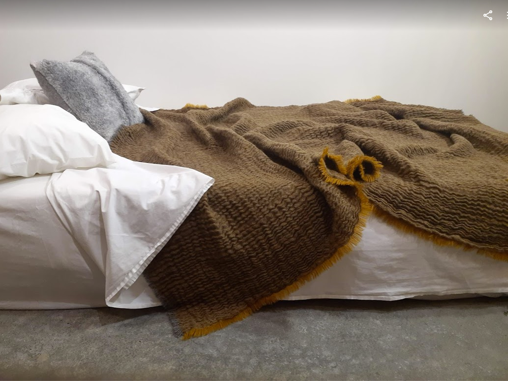 Shibori Over Twisted Blankets