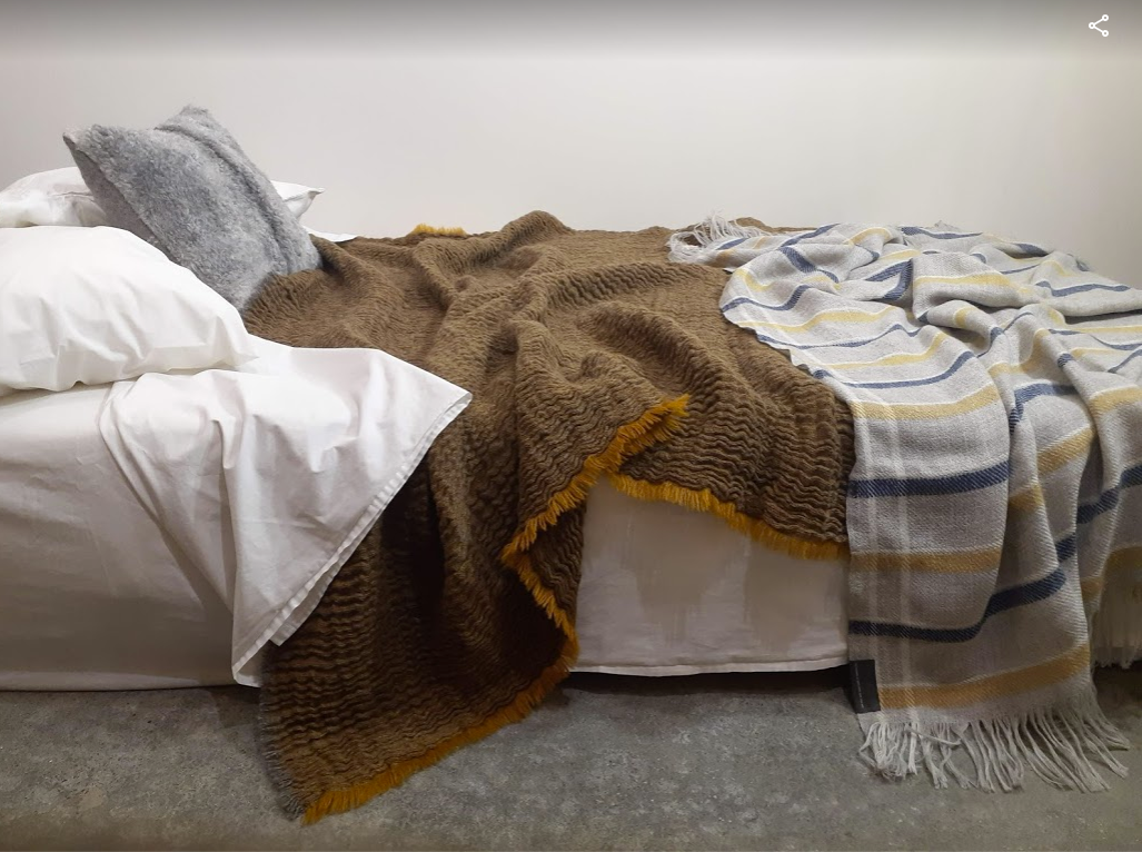 Shibori Over Twisted Blankets