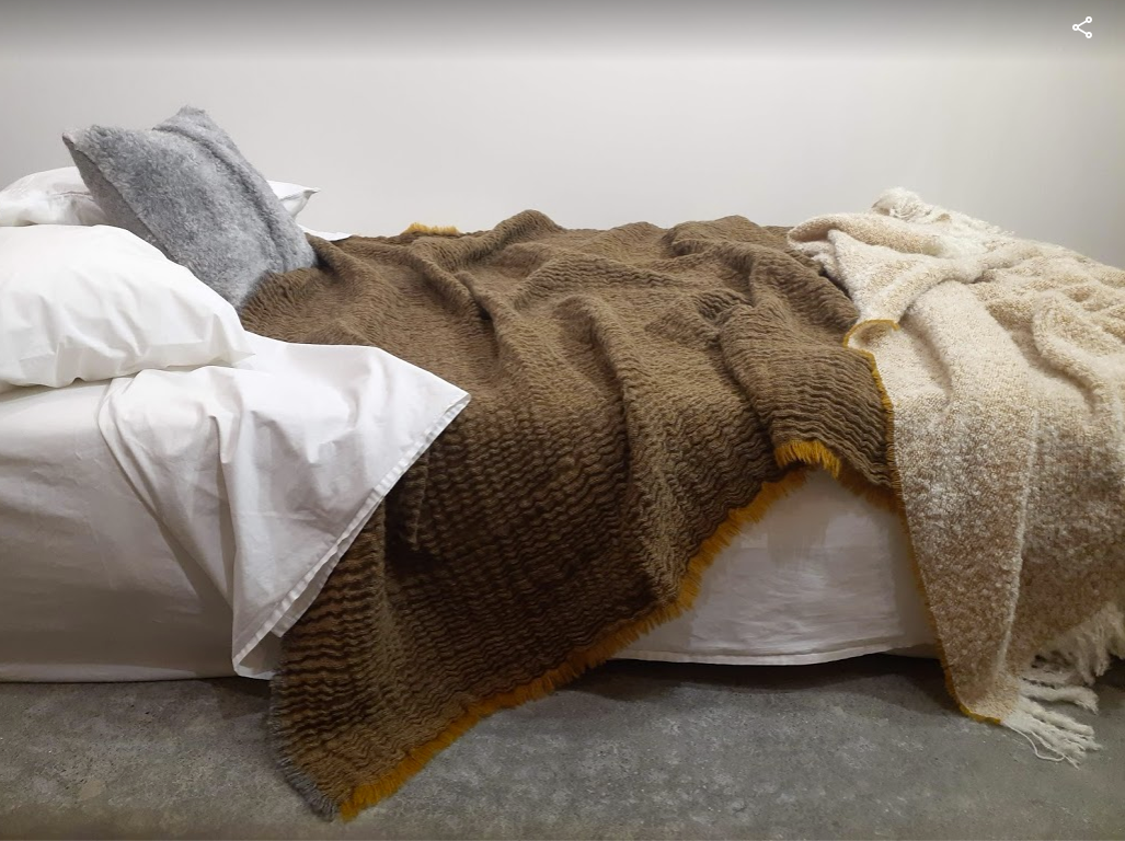 Shibori Over Twisted Blankets