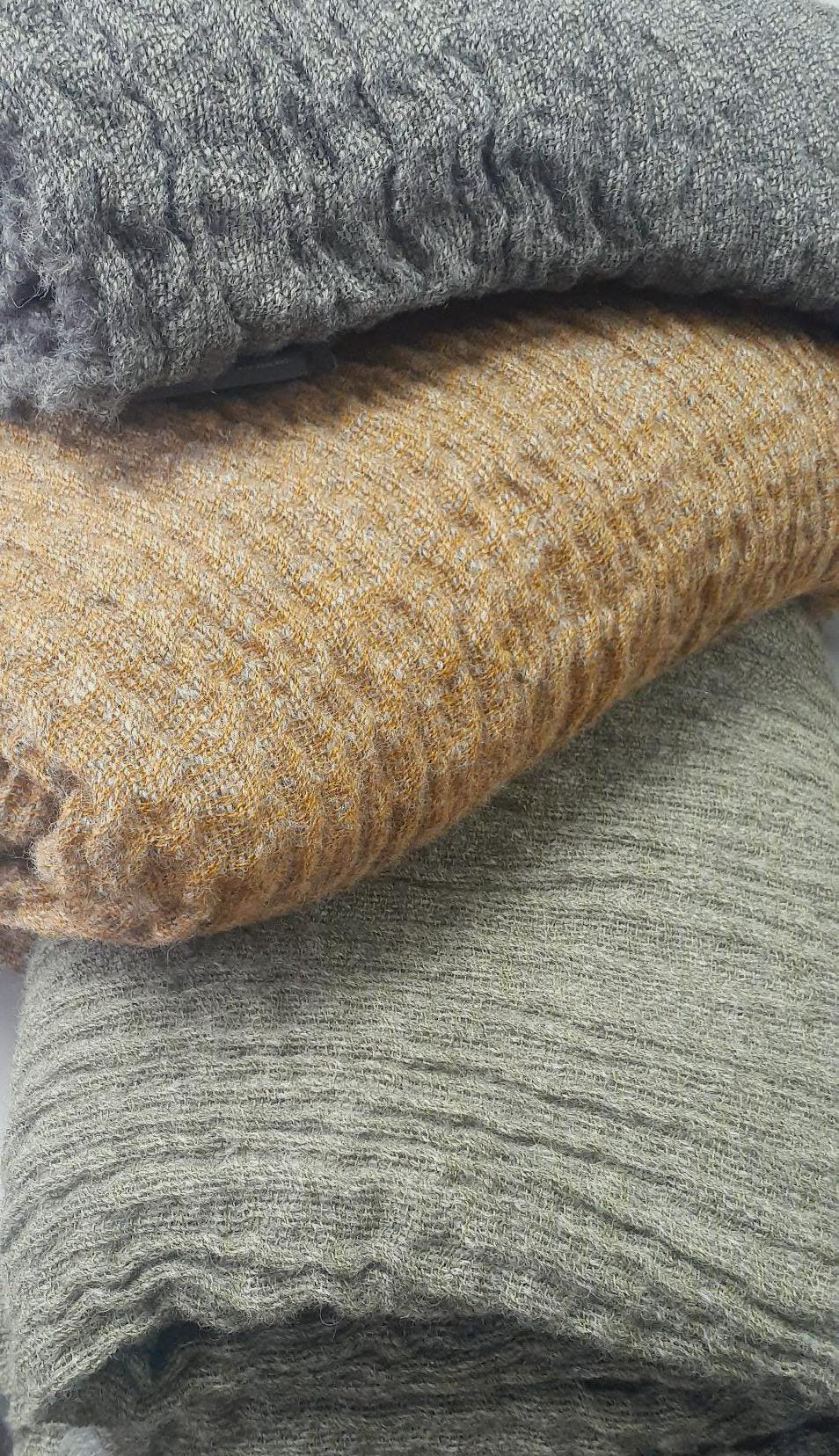 Shibori Over Twisted Blankets