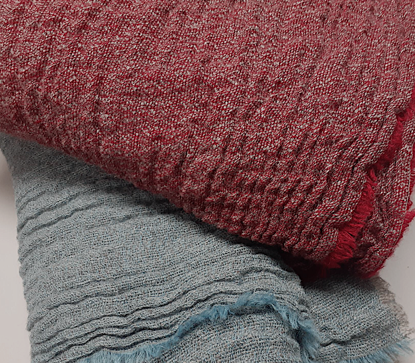 Shibori Over Twisted Blankets